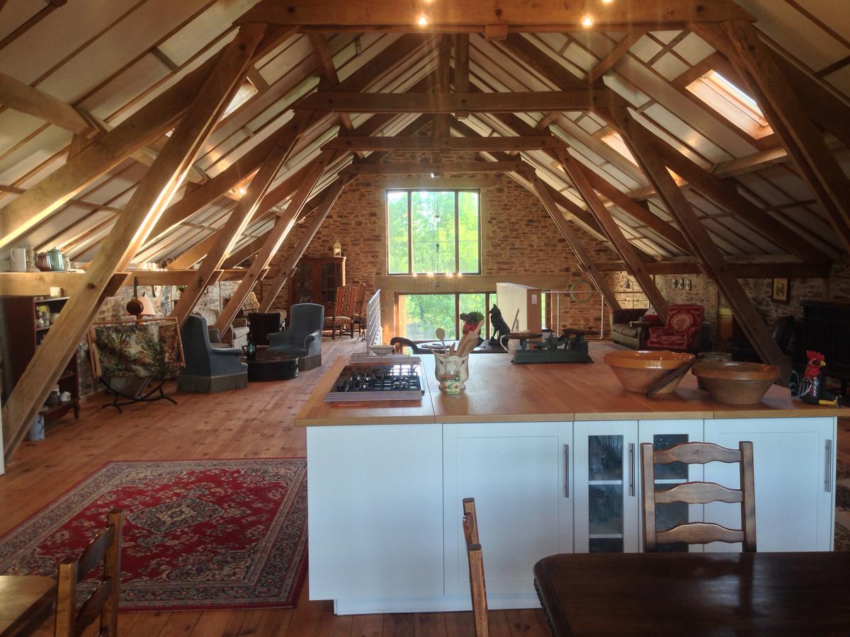 Chambres D'Hotes Le Bouleau Goutrens Exteriör bild