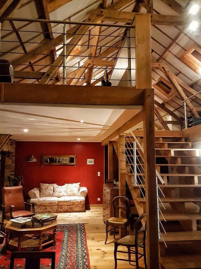 Chambres D'Hotes Le Bouleau Goutrens Exteriör bild
